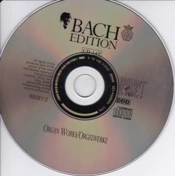 9CD/Coffret Johann Sebastian Bach: Organ Works Vol. II = Orgelwerke Vol. II