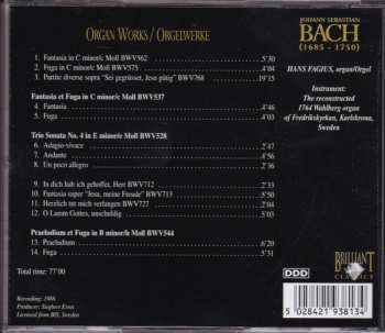 9CD/Coffret Johann Sebastian Bach: Organ Works Vol. II = Orgelwerke Vol. II