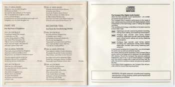 CD Johann Sebastian Bach: Christmas Oratorio = Weihnachtsoratorium = Oratorio De Noël (Arias And Choruses = Arein Und Chöre = Arias Et Chœurs)