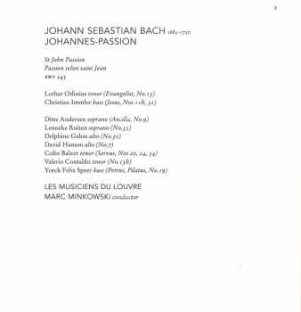 2CD/Coffret Johann Sebastian Bach: Johannes-Passion