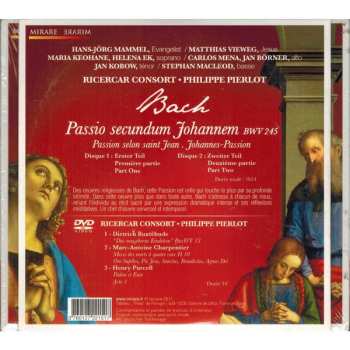 2CD/DVD Johann Sebastian Bach: Passio Secundum Johannem - Passion Selon Saint Jean - Johannes-Passion