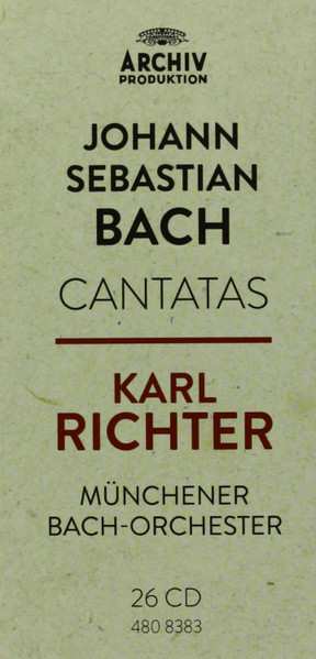 26CD/Coffret Johann Sebastian Bach: Cantatas