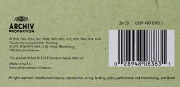 26CD/Coffret Johann Sebastian Bach: Cantatas