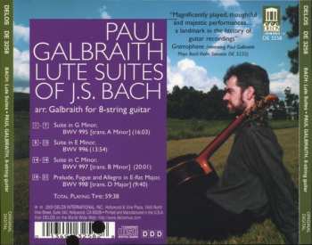 CD Johann Sebastian Bach: Lute Suites