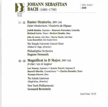 CD Johann Sebastian Bach: Easter Oratorio - Magnificat