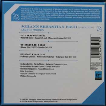 6CD/Coffret Johann Sebastian Bach: Sacred Works