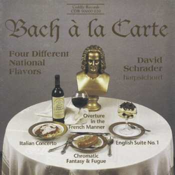 Album Bach / Schrader: Bach A La Carte: Italian Cto