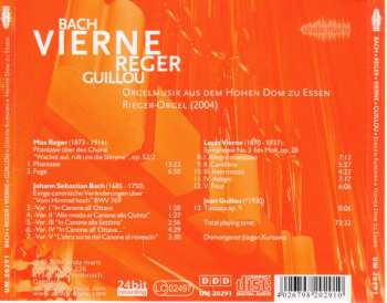 CD Johann Sebastian Bach: Orgelmusik Aus Dem Hohen Dom Zu Essen