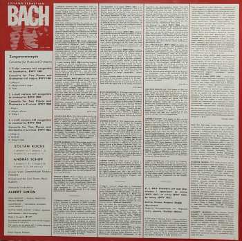 LP Johann Sebastian Bach: Piano Concertos