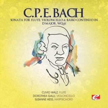 Album Bach,c.p.e.: Sonata For Flute Violoncello & Basso D Maj