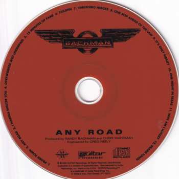 CD Randy Bachman: Any Road