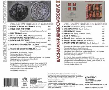SACD Bachman-Turner Overdrive: Bachman-Turner Overdrive / Bachman-Turner Overdrive II