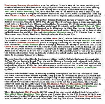 CD Bachman-Turner Overdrive: Head On DIGI