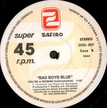 LP Bad Boys Blue: You're A Woman (Long Version)