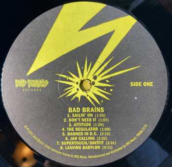 LP Bad Brains: Bad Brains LTD