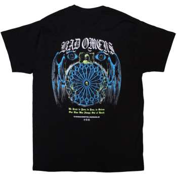 Marchandises Bad Omens: Bad Omens Unisex T-shirt: Gothic (back Print) (black) (small) S