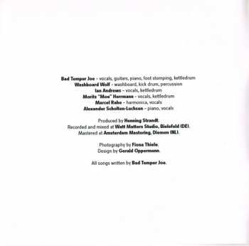 CD Bad Temper Joe: One Can Wreck It All
