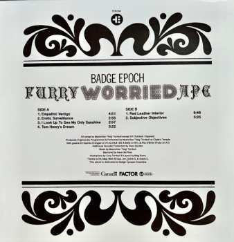 LP Badge Epoch: Furry Worried Ape CLR | LTD