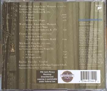 CD Wolfgang Amadeus Mozart: Violin Concertos