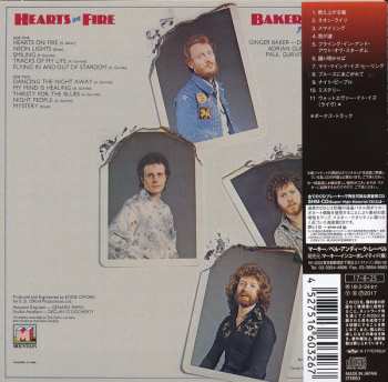 CD Baker Gurvitz Army: Hearts On Fire