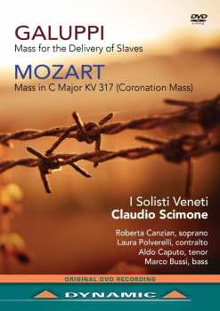 DVD Baldassare Galuppi: Messa Per Il Riscatto Degli Schiavi