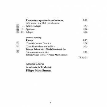 CD Baldassare Galuppi: Messa Per San Marco, 1766