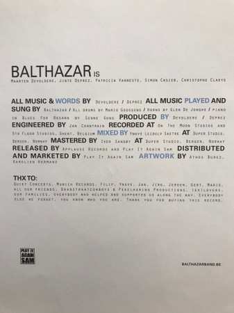 LP Balthazar: Applause