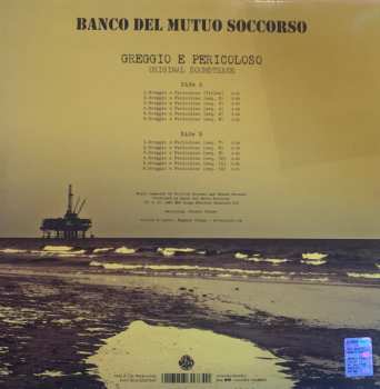 LP Banco Del Mutuo Soccorso: Greggio E Pericoloso (Original Soundtrack) LTD