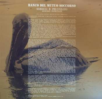 LP Banco Del Mutuo Soccorso: Greggio E Pericoloso (Original Soundtrack) LTD