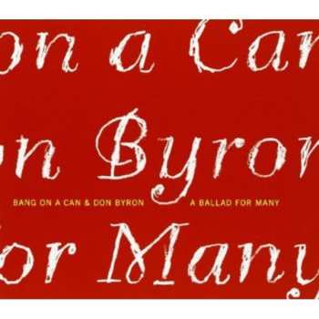 CD Don Byron: A Ballad For Many