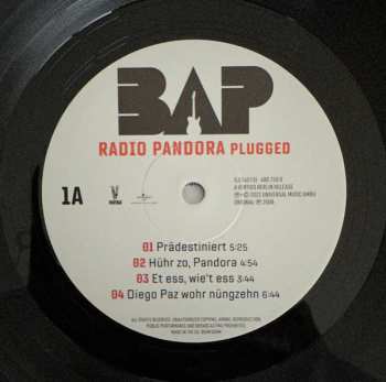 2LP BAP: Radio Pandora Plugged