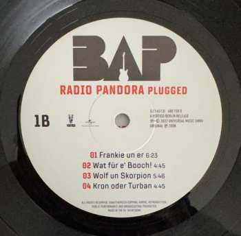 2LP BAP: Radio Pandora Plugged