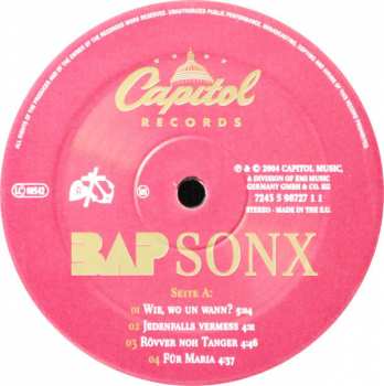 2LP BAP: Sonx