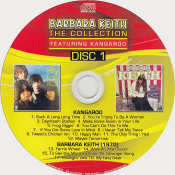 2CD Barbara Keith: The Collection Featuring Kangaroo
