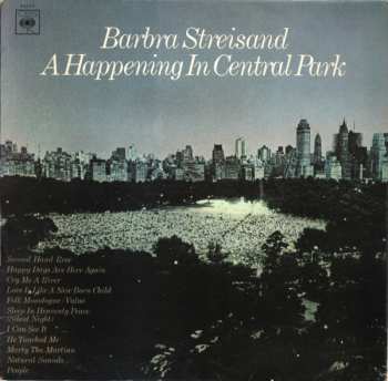 LP Barbra Streisand: A Happening In Central Park