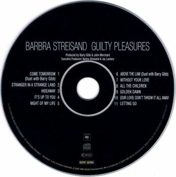 CD Barbra Streisand: Guilty Pleasures