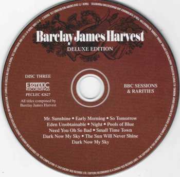 3CD/DVD Barclay James Harvest: Barclay James Harvest DLX | LTD