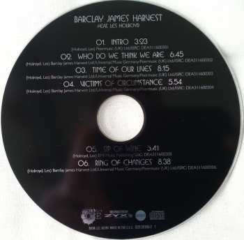 2CD Barclay James Harvest Featuring Les Holroyd: Retrospective