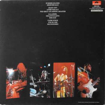 2LP Barclay James Harvest: Live