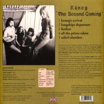 LP Barney James: Köneg 'The Second Coming'