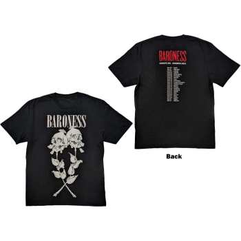 Marchandises Baroness: Baroness Unisex T-shirt: Razor Bloom (back Print) (small) S