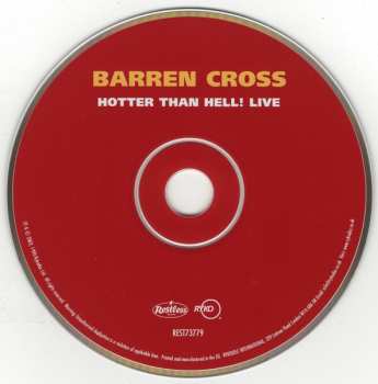 CD Barren Cross: Hotter Than Hell! Live