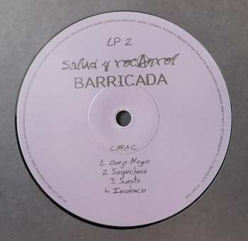 2LP Barricada: Salud Y Rocanrol