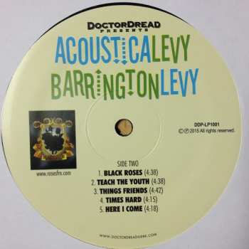 LP Barrington Levy: Acousticalevy LTD