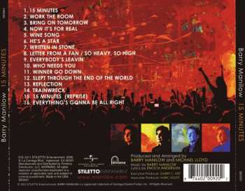 CD Barry Manilow: 15 Minutes