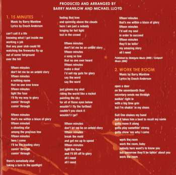 CD Barry Manilow: 15 Minutes