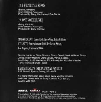 CD Barry Manilow: Greatest Hits - The Platinum Collection