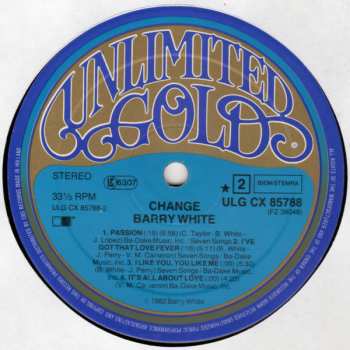 LP Barry White: Change