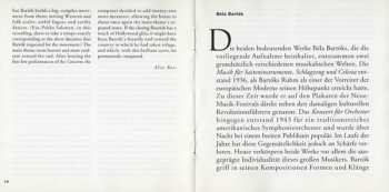 CD Béla Bartók: Concerto For Orchestra / Music For Strings, Percussion, And Celesta