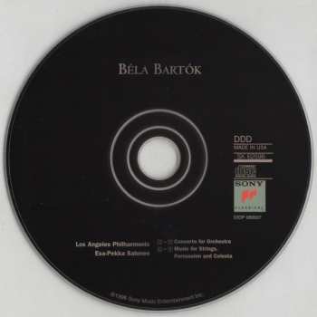 CD Béla Bartók: Concerto For Orchestra / Music For Strings, Percussion, And Celesta